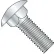 Carriage Bolt - 3/8-16 x 1-1/2" - Round Head - Steel - Zinc CR+3 - Grade 5 - FT - UNC, Pack of 100