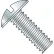 10-32 x 1-1/4" Machine Screw - Truss Head - Slotted - Steel - Zinc CR+3 - FT, Pack of 100