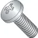 8-32 x 1/4" Machine Screw - Pan Head - Phillips - Steel - Zinc CR+3 - FT, Pack of 100