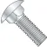 1/2-13 x 1-3/4" Carriage Bolt - Round Head - 18-8 Stainless Steel - UNC , Pack of 50