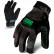 Ironclad® EXO2-MWR-04-L Modern Water Resistant Work Gloves, Gray, 1 Pair, L