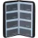 Bugatti BCC97358 Polyester Business Card Case, 5"L X 10"H X 0.25"W, Black