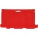 Stackable Safety Poly Barricade, 76-1/2"L, Red