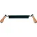 Timber Tuff™ Draw Shave TMB-05DS - Straight 5" Steel Blade with Wood Handles