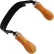 Timber Tuff™ Draw Shave TMB-08DC - Curved 8" Steel Blade with Wood Handles