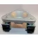 Bond® Cast Aluminum Triangular Cup Dolly 2127 - High-Density Plastic Wheels - 600 Lb. Capacity