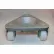 Bond® Cast Iron Triangular Cup Dolly 3310 - UHMW PE Wheels - 750 Lb. Capacity