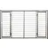 Behlen Country Ruff Guard Double Door Kennel Panel, 119"L x 119"W x 72"H