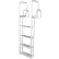 Bearcat 4 Step Aluminum Flip-It Boat Dock Ladder - L4FI