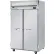 Beverage Air® HR2HC-1S Work Top Refrigerator 2 Section 49 Cu. Ft. Stainless Steel