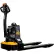 Big Joe Integrated Lithium-Ion Electric Pallet Jack, 3300 lb. Capacity, 27"W x 46"L Forks