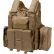 Barska BI12308 Loaded Gear VX-300 Tactical Plate Carrier Vest, Tan