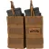 Barska BI13002 Loaded Gear CX-850 Double Mag Pouch, Tan