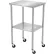 Blickman Howard Stainless Steel Mobile Instrument Table, 20"W x 16"D, Undershelf
