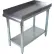 BK Resources Equipment Stand W/ Undershelf, 18 Ga 430 Stainless Steel Top, 16"W x 30"D