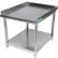 BK Resources Equipment Stand W/ Undershelf, 18 Ga 430 Stainless Steel Top, 37"W x 30"D