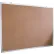Balt® Natural Cork Tackboard - Aluminum Trim - 60"W x 48"H