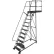 Ballymore 11 Step Steel Cantilever Ladder -14" Overhang, Perforated Tread - CL-11-14-P