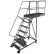 Ballymore 7 Step Steel Cantilever Ladder -28" Overhang, Perforated Tread - CL-7-28-P