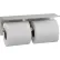 Bobrick® Double Roll Toilet Tissue Dispenser with Utility Shelf, Surface Mounted