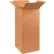 Global Industrial™ Tall Cardboard Corrugated Boxes, 10"L x 10"W x 24"H, Kraft - Pkg Qty 25