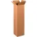 Global Industrial™ Tall Cardboard Corrugated Boxes, 12"L x 12"W x 48"H, Kraft - Pkg Qty 15