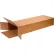 Global Industrial™ Side Loading Cardboard Corrugated Boxes, 14"L x 4"W x 52"H, Kraft - Pkg Qty 15