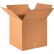 Global Industrial™ Cube Cardboard Corrugated Boxes, 16"L x 16"W x 16"H, Kraft - Pkg Qty 25