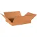 Global Industrial™ Flat Cardboard Corrugated Boxes, 18"L x 16"W x 2"H, Kraft - Pkg Qty 25