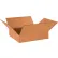 Global Industrial™ Flat Cardboard Corrugated Boxes, 18"L x 16"W x 4"H, Kraft - Pkg Qty 25