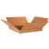 Global Industrial™ Flat Cardboard Corrugated Boxes, 18"L x 18"W x 2"H, Kraft - Pkg Qty 25