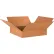 Global Industrial™ Flat Cardboard Corrugated Boxes, 18"L x 18"W x 3"H, Kraft - Pkg Qty 25