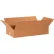 Global Industrial™ Flat Cardboard Corrugated Boxes, 20"L x 10"W x 4"H, Kraft - Pkg Qty 25