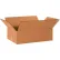 Global Industrial™ Flat Cardboard Corrugated Boxes, 20"L x 12"W x 6"H, Kraft - Pkg Qty 25