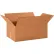 Global Industrial™ Cardboard Corrugated Boxes, 20"L x 12"W x 8"H, Kraft - Pkg Qty 20
