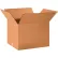 Global Industrial™ Cardboard Corrugated Boxes, 20"L x 16"W x 14"H, Kraft - Pkg Qty 20