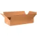 Global Industrial™ Flat Cardboard Corrugated Boxes, 24"L x 12"W x 4"H, Kraft - Pkg Qty 25