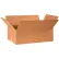 Global Industrial™ Flat Cardboard Corrugated Boxes, 24"L x 14"W x 8"H, Kraft - Pkg Qty 20