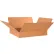 Global Industrial™ Flat Cardboard Corrugated Boxes, 24"L x 20"W x 4"H, Kraft - Pkg Qty 20