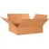 Global Industrial™ Flat Cardboard Corrugated Boxes, 24"L x 20"W x 6"H, Kraft - Pkg Qty 10