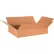 Global Industrial™ Flat Cardboard Corrugated Boxes, 29"L x 17"W x 3"H, Kraft - Pkg Qty 25