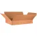 Global Industrial™ Flat Cardboard Corrugated Boxes, 34"L x 21"W x 6"H, Kraft - Pkg Qty 10