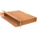 Global Industrial™ Side Loading Cardboard Corrugated Boxes, 36"L x 5"W x 24"H, Kraft - Pkg Qty 20