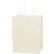 Global Industrial™ Tinted Shopping Bags, 8"W x 4-1/2"D x 10-1/4"H, French Vanilla, 250/Pack