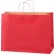 Global Industrial™ Tinted Shopping Bags, 16"W x 6"D x 12"H, Scarlet, 250/Pack