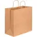 Global Industrial™ Paper Shopping Bags, 13"W x 7"D x 13"H, Kraft, 250/Pack