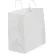 Global Industrial™ Paper Shopping Bags, 13"W x 7"D x 13"H, White, 250/Pack