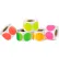 Tape Logic® 3" Dia. Round Inventory Paper Labels, Fluorescent Packs, Assorted, 5000/Pack