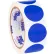 Tape Logic® 1-1/2" Dia. Round Inventory Circle Labels, Dark Blue, Roll of 500