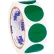 Tape Logic® 1-1/2" Dia. Round Inventory Circle Labels, Green, Roll of 500